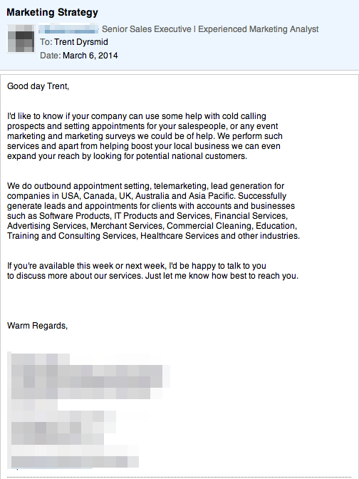 linkedin mistake example 1